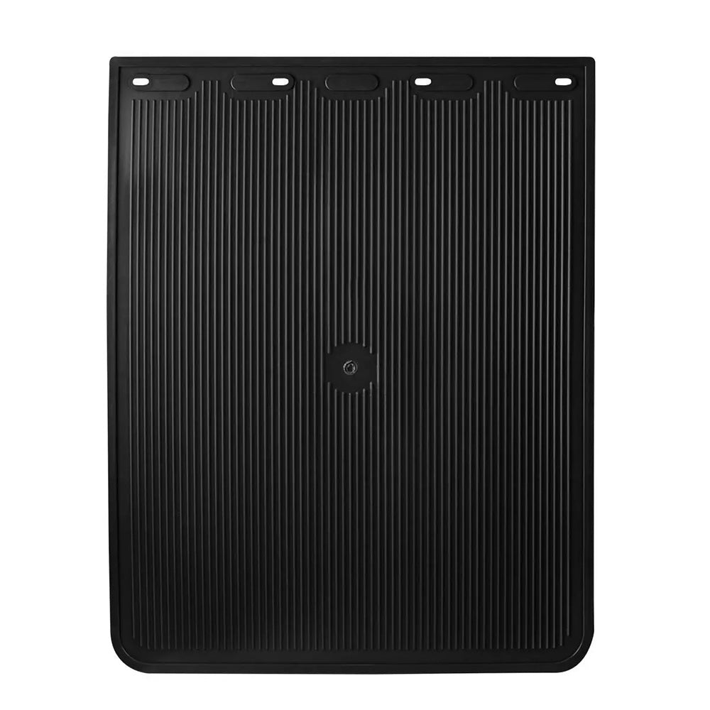 24" x 30" High Resistance Black Poly Mud Flap