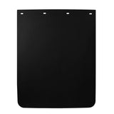 24" x 30" High Resistance Black Poly Mud Flap