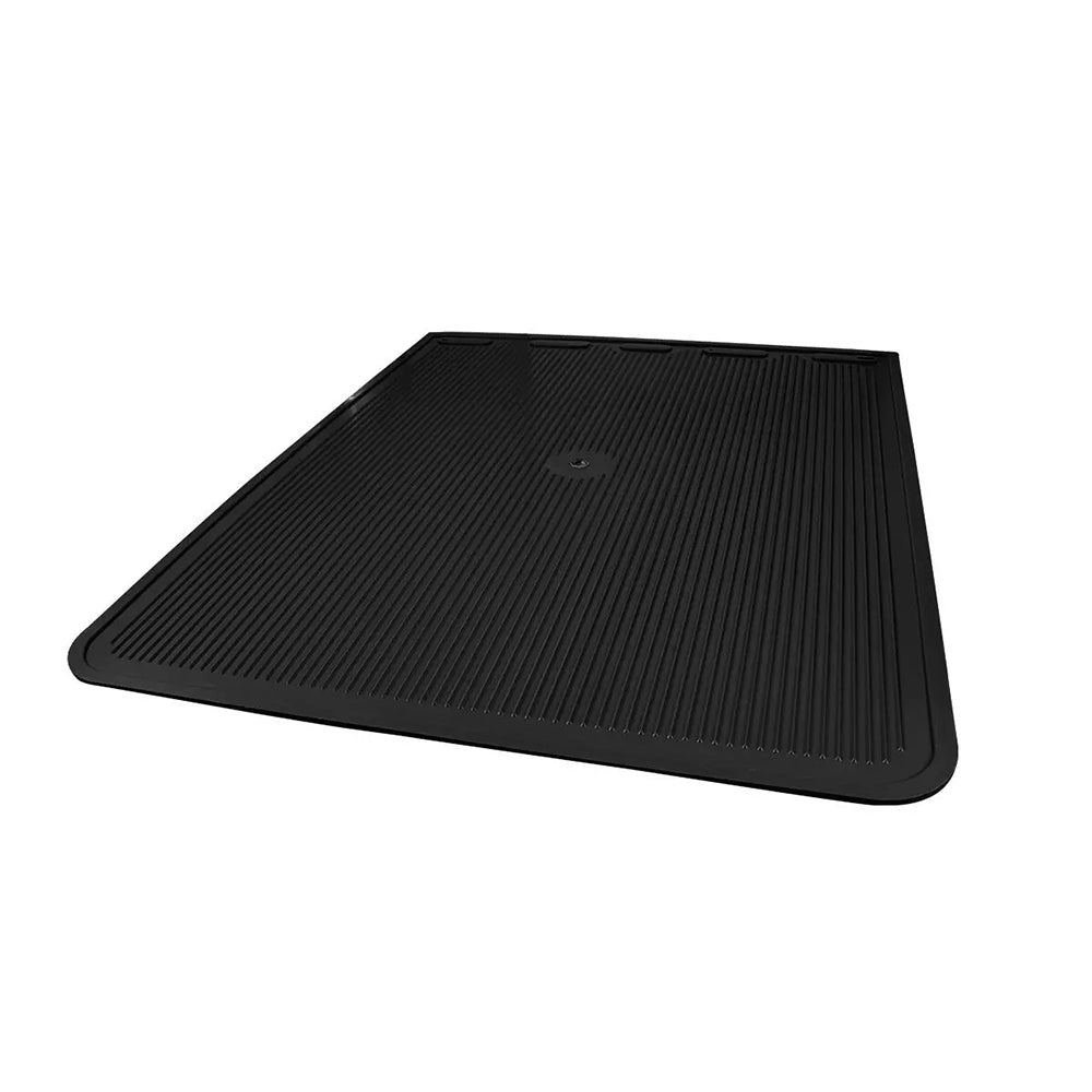 24" x 30" High Resistance Black Poly Mud Flap