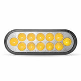6" Oval 12 LED Dual Revolution Light