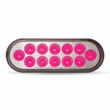 6" Oval 12 LED Dual Revolution Light