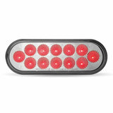 6" Oval 12 LED Dual Revolution Light