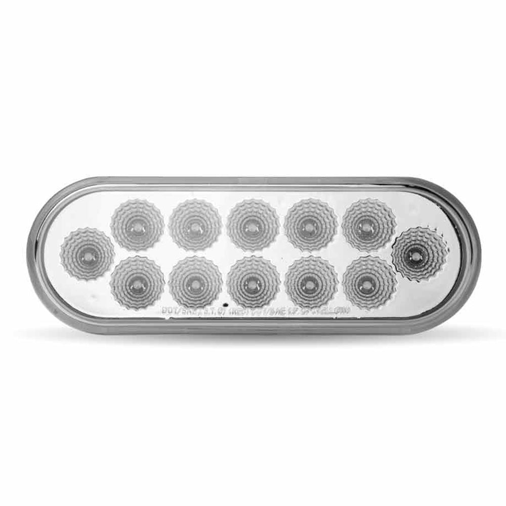 6" Oval 12 LED Dual Revolution Light