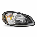 Freightliner M2 2002+ Black LED Reflector Headlight Assembly