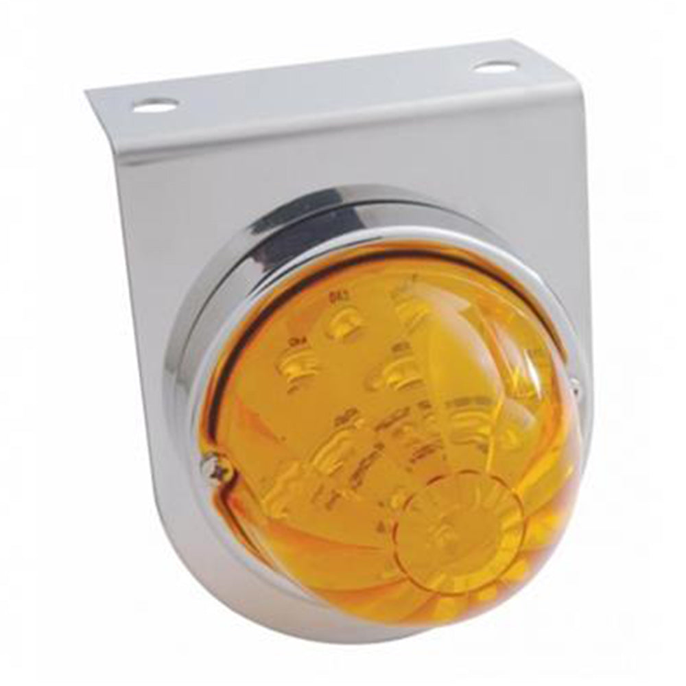 3-1/4" Watermelon 17 LED Light with Stainless Steel Bracket