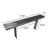 51-1/2" Adjustable Pylon Rack for QI Cab Racks