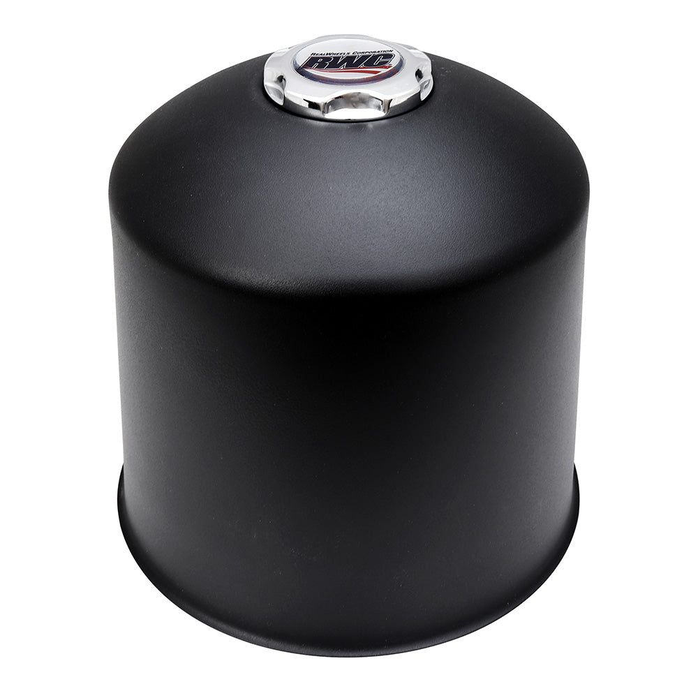 19.5" Rear Stealth Black Gear Nut Axle Cover for Ford F650, F750 and International