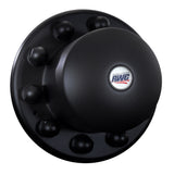 22-1/2", 24-1/2" Stealth Black Universal Stainless Steel Unitized Cover-Up for Rear Hub Covers