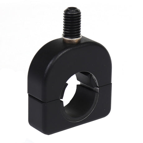 Stealth black billet aluminum steering wheel spinner clamp