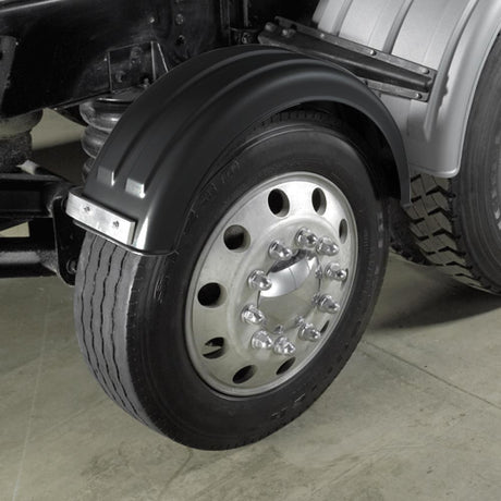 MIN161200 12"W poly lift axle fender from another angle