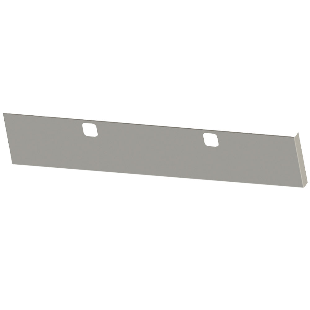 Freightliner Classic 2004 - 2007 18" Boxed End Chrome Plated Carbon Steel Bumper with Tow Holes