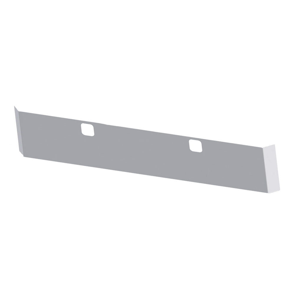 Freightliner Classic 2004 - 2007 18" Mitered End Chrome Plated Carbon Steel Bumper with Tow Holes