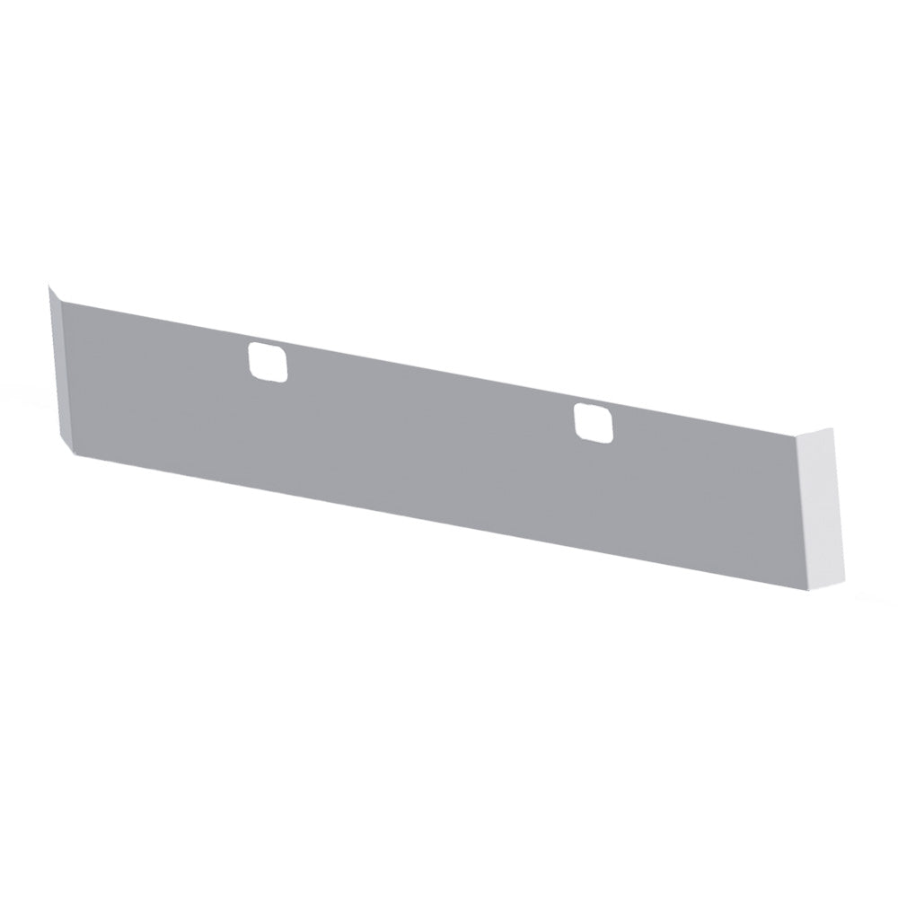 Freightliner Classic 2004 - 2007 20" Mitered End Chrome Plated Carbon Steel Bumper with Tow Holes