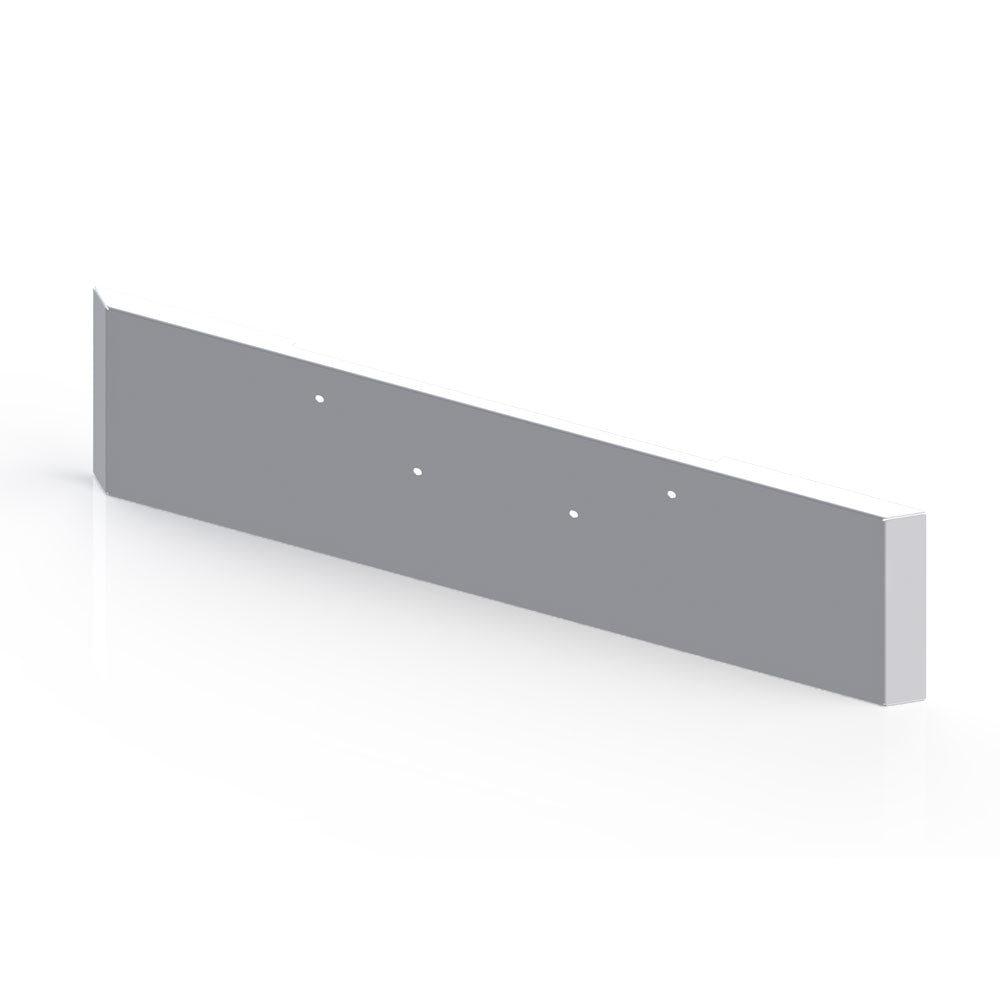 Peterbilt 365, 367, 388, 389, 567, Kenworth W990 22" Mitered End Chrome Plated Carbon Steel Bumper