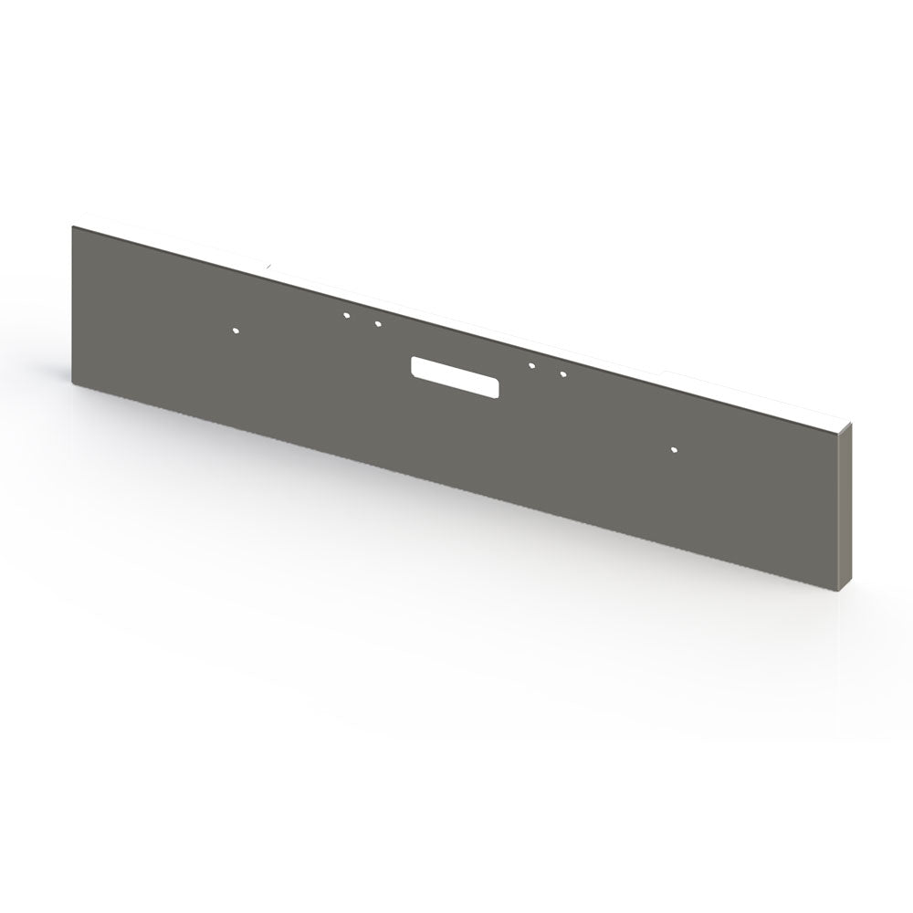 Freightliner Classic 2004 "“ 2007 20" Boxed End Chrome Plated Carbon Steel Bumper with Step Hole