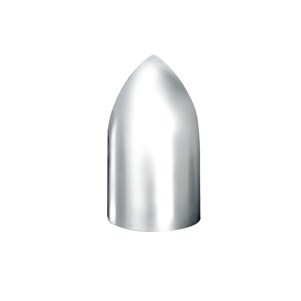 33mm x 3-7/8" Chrome Plastic Bullet Nut Cover - Push On 60 Pack