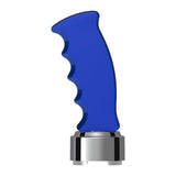 Blue Pistol Grip Gearshift Knob with 9/10 Speed Adapter