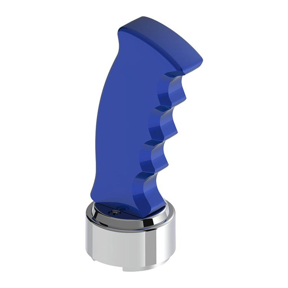 Blue Pistol Grip Gearshift Knob with 9/10 Speed Adapter