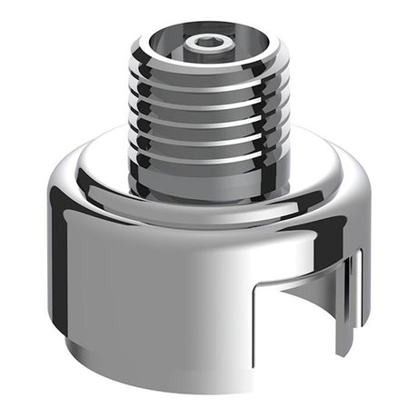 M30X3.5 thread-on gearshift knob chrome mounting adapter for Eaton Fuller style 13/15/18 speed - vertical