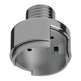M30X3.5 Thread-On Gearshift Knob Chrome Mounting Adapter For Eaton Fuller Style 13/15/18 Speed - Vertical