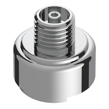 M30X3.5 thread-on gearshift knob chrome mounting adapter for Eaton Fuller style 9/10 speed - vertical