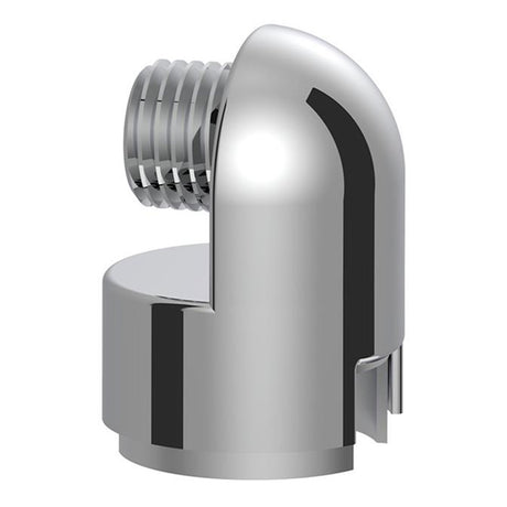 M30X3.5 thread-on gearshift knob chrome mounting adapter for Eaton Fuller style 13/15/18 speed - horizontal, close-up