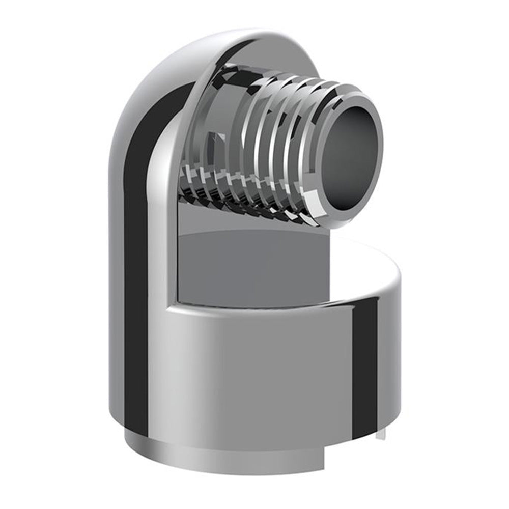 M30X3.5 Thread-On Gearshift Knob Chrome Mounting Adapter For Eaton Fuller Style 13/15/18 Speed - Horizontal