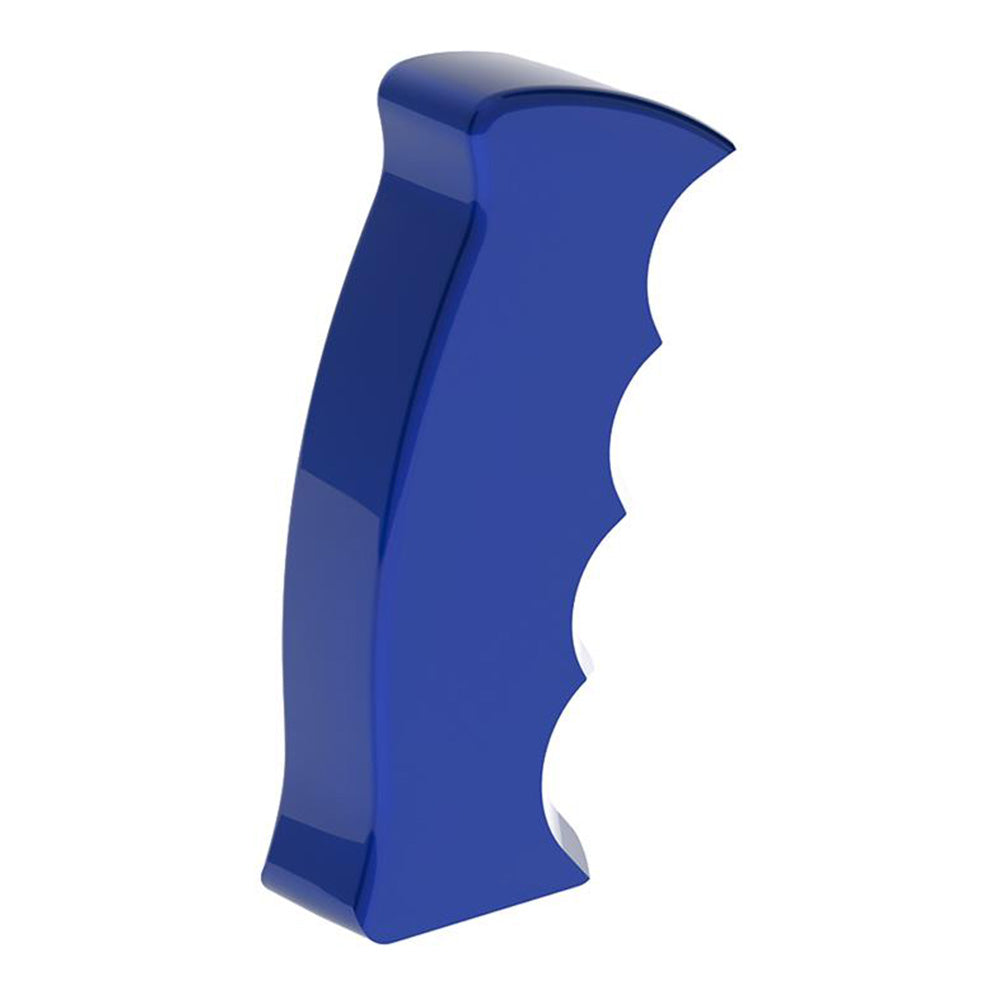 Blue Pistol Grip Gearshift Knob - Thread On