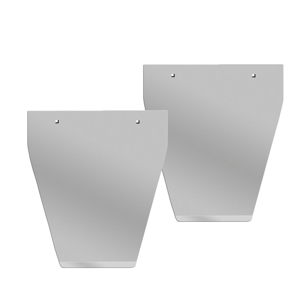 18" 10-Gauge SS Anti-Sail Mud Flap Weights (PR)