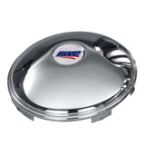 Universal Stainless Steel Front Baby Moon Hubcap with RWC Logo
