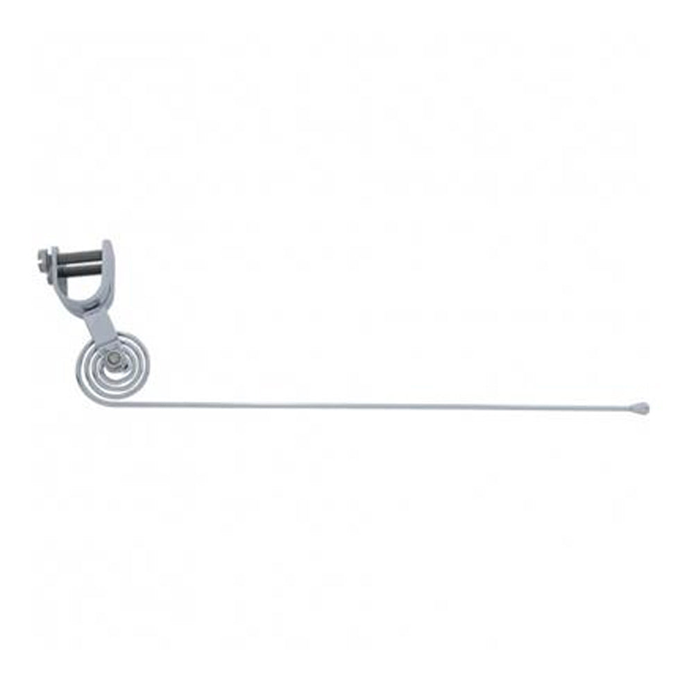 Chrome Vintage Curb Feelers with Adjustable Angle - 2 Pack