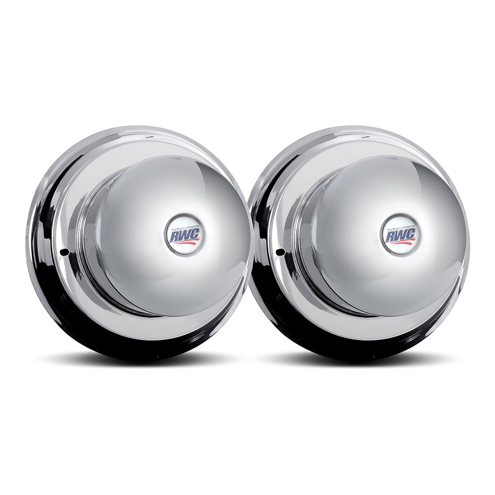 22-1/2", 24-1/2" Universal Stainless Steel Smooth Face Cover-Up for Rear Stud Piloted Covers
