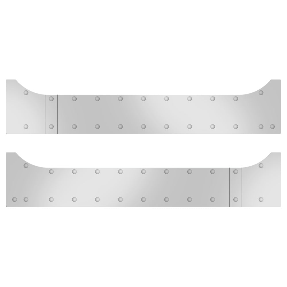 Peterbilt 379, 386, 388, 389 Dimpled Scuff Panels