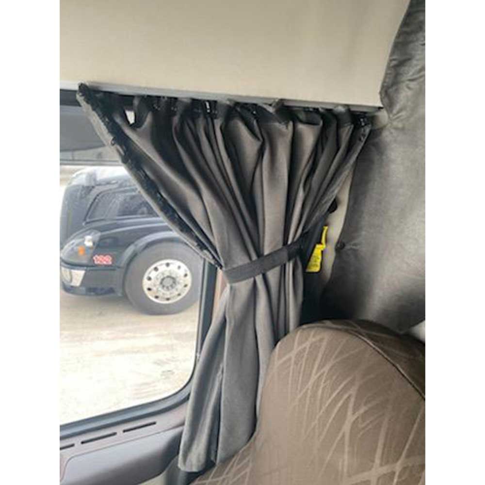 Volvo 670, 780 Sleeper 4 Piece Curtain Set "“ Gray