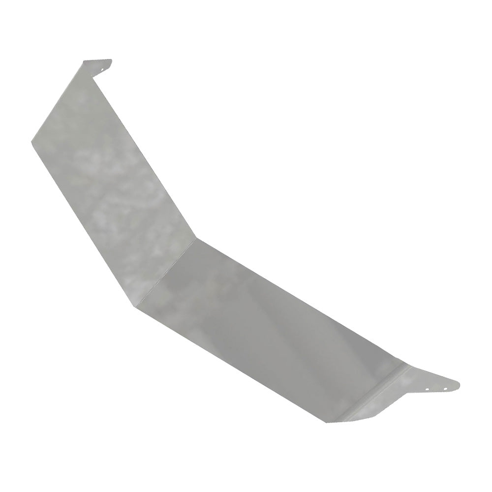 Peterbilt 11" Stainless Steel Blind Mount Drop Visor