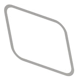 Stainless Steel Kenworth Sleeper Door Window Kit