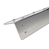 Double Plate Stainless Steel Flanged License Plate Holder