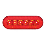 6" 20 LED Oval Stop, Turn & Tail Turbine Light
