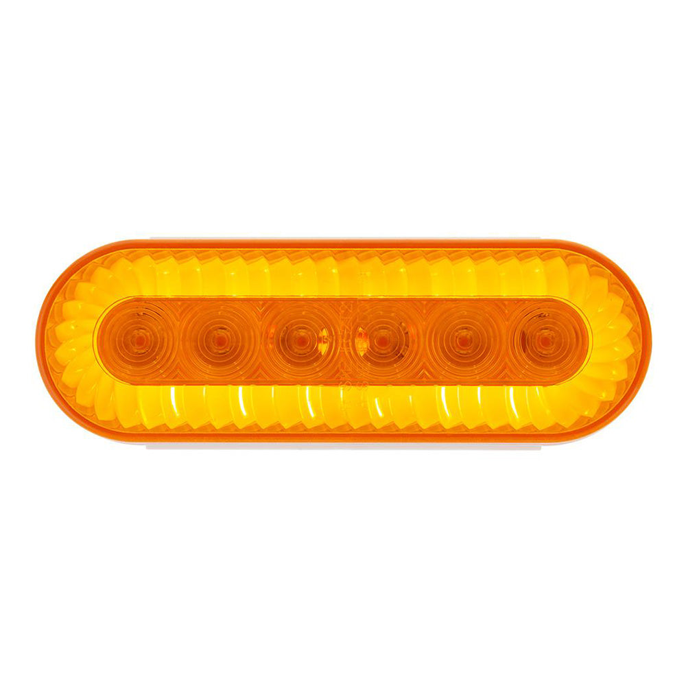 6" 20 LED Oval Stop, Turn & Tail Turbine Light
