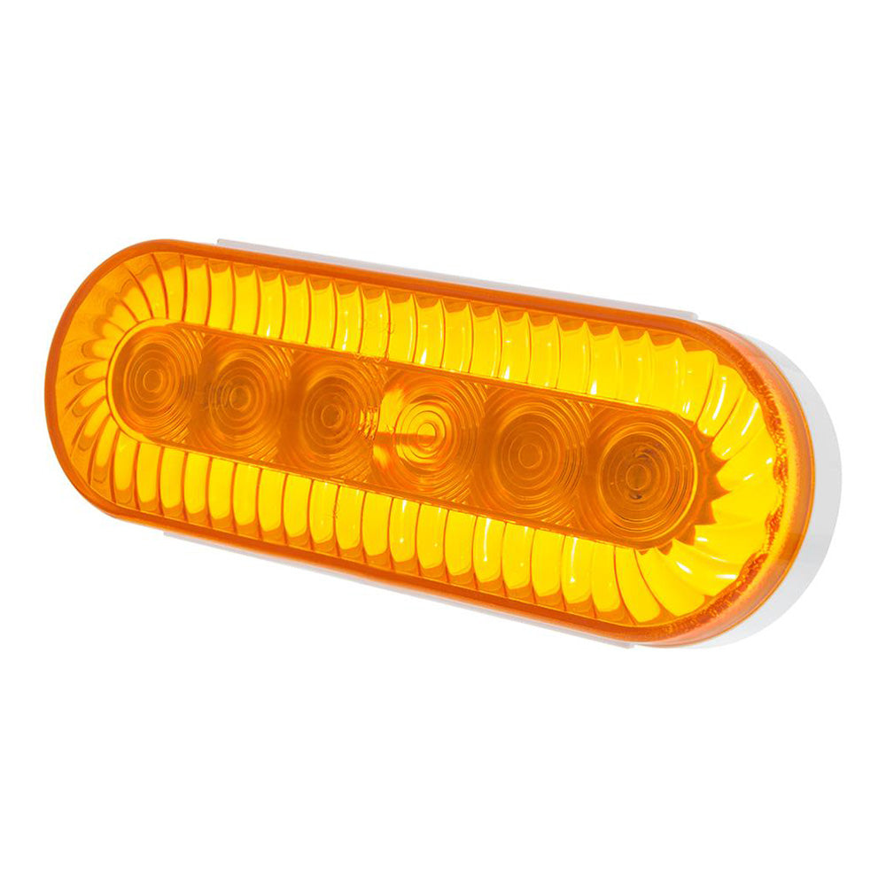 6" 20 LED Oval Stop, Turn & Tail Turbine Light