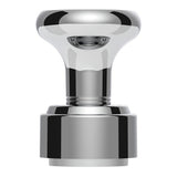Chrome Gearshift Knob with 9/10 Speed Adapter - Thread On