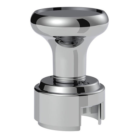 Chrome gearshift knob with 13/15/18 speed adapter - thread on