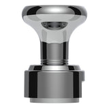 Chrome Gearshift Knob with 13/15/18 Speed Adapter - Thread On