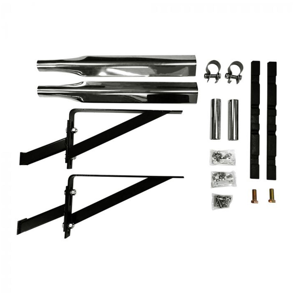 Half Fender Post Mounting Kit with Adjustable Bracket