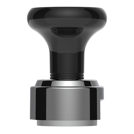 Black gearshift knob with 13/15/18 speed adapter - thread on, close-up