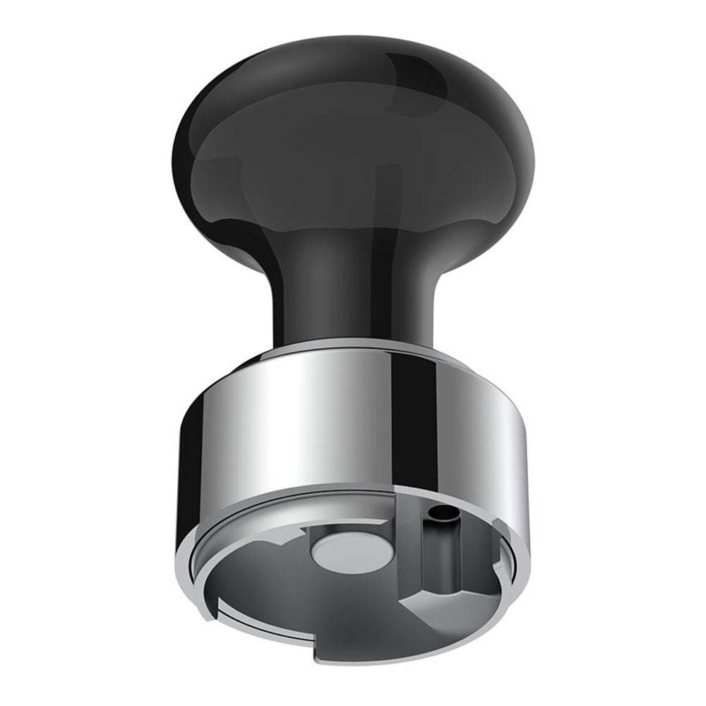 Black Gearshift Knob with Mexico Flag Sticker and 9/10 Speed Adapter - Thread On