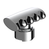 Chrome T-Shifter Knob with 9/10 Adapter- Thread On
