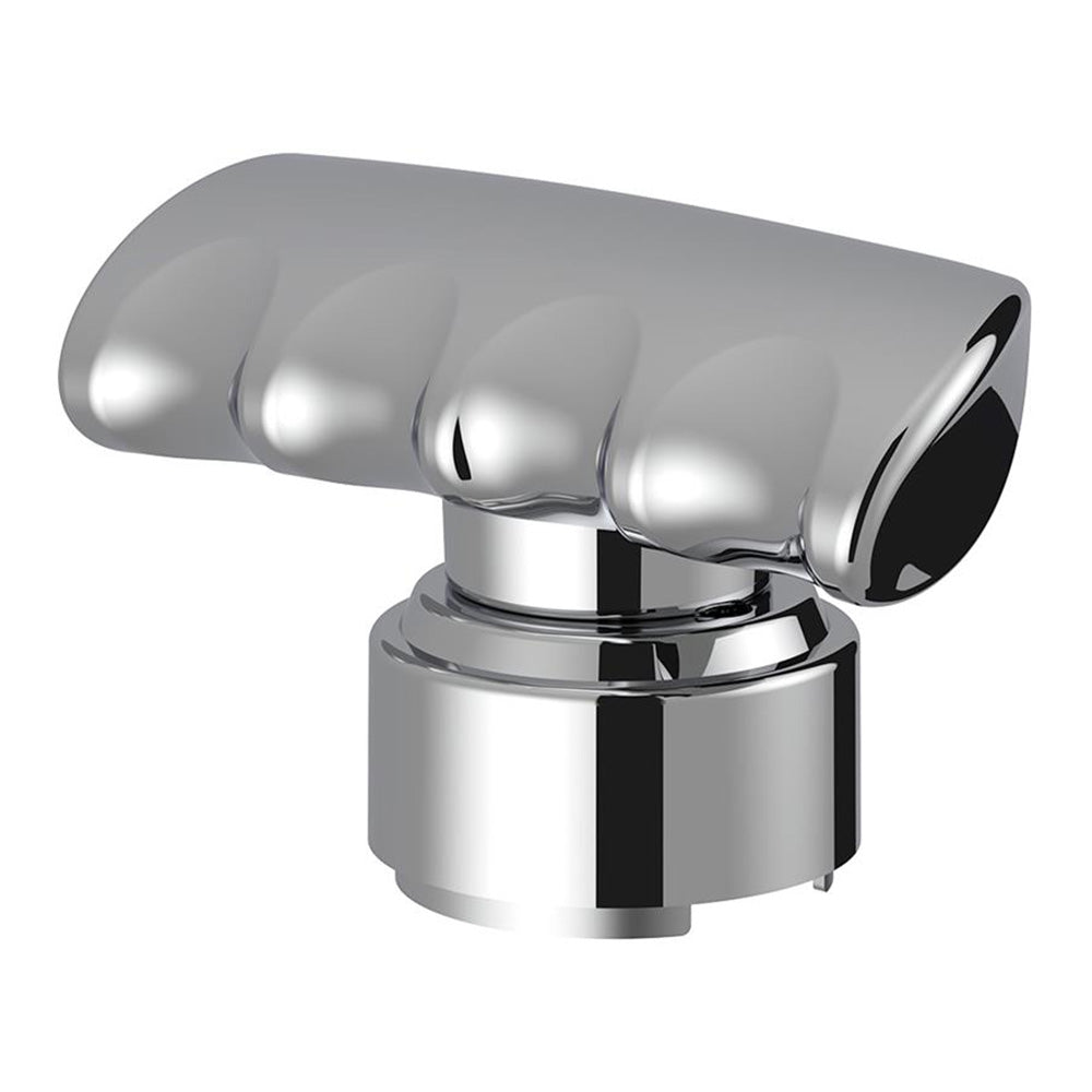 Chrome T-Shifter Knob with 9/10 Adapter- Thread On
