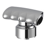 Chrome T-Shifter Knob with 9/10 Adapter- Thread On