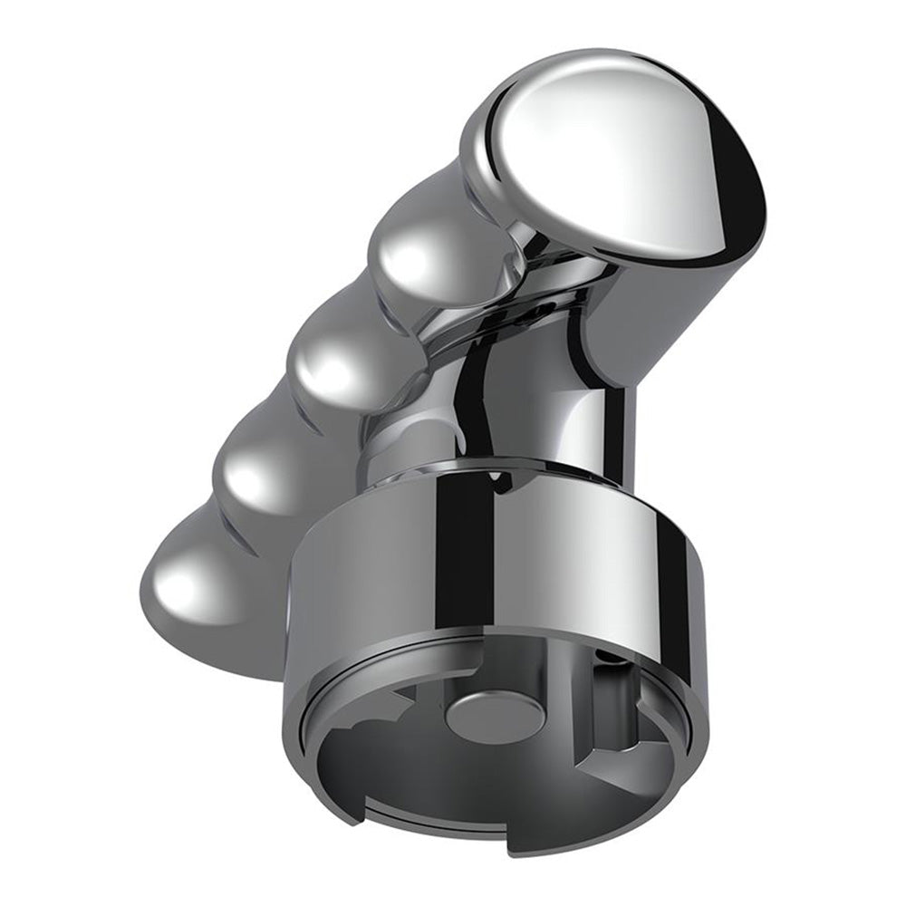 Chrome T-Shifter Knob with 9/10 Adapter- Thread On
